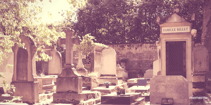 Bestattung auf einem Friedhof